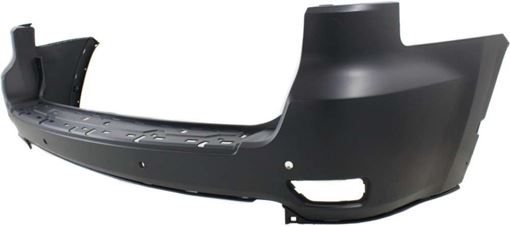 Jeep Rear Bumper Cover-Primed, Plastic, Replacement REPD760142P