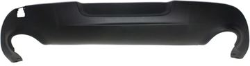 Dodge Rear, Lower Bumper Cover-Textured, Plastic, Replacement REPD760145