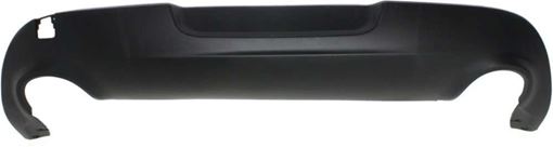 Dodge Rear, Lower Bumper Cover-Textured, Plastic, Replacement REPD760145