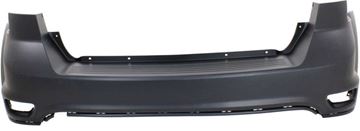 Dodge Rear, Upper Bumper Cover-Primed, Plastic, Replacement REPD760147PQ