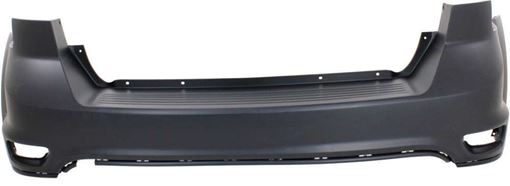 Dodge Rear, Upper Bumper Cover-Primed, Plastic, Replacement REPD760147PQ