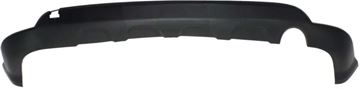 Dodge Rear, Lower Bumper Cover-Textured, Plastic, Replacement REPD760148Q