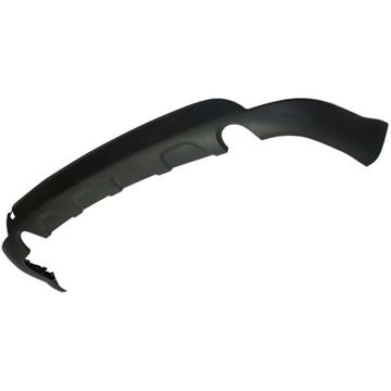 Dodge Rear, Lower Bumper Cover-Textured, Plastic, Replacement REPD760149