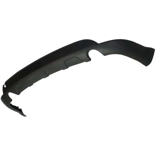 Dodge Rear, Lower Bumper Cover-Textured, Plastic, Replacement REPD760149
