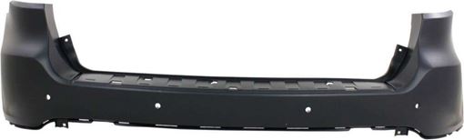 Dodge Rear Bumper Cover-Primed, Plastic, Replacement REPD760157PQ