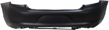 Dodge Rear Bumper Cover-Primed, Plastic, Replacement REPD760160P
