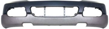 Ford Front Bumper Cover-Primed top; Textured bottom, Plastic, Replacement REPF010320