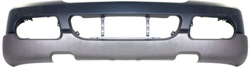 Ford Front Bumper Cover-Primed top; Textured bottom, Plastic, Replacement REPF010320