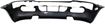 Ford Front Bumper Cover-Primed top; Textured bottom, Plastic, Replacement REPF010320