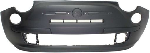 Fiat Front Bumper Cover-Primed, Plastic, Replacement REPF010392P