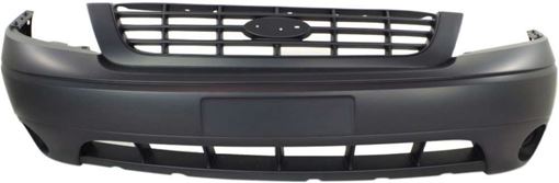 Ford Front Bumper Cover-Primed, Plastic, Replacement REPF010396P