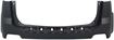 GMC Rear, Upper Bumper Cover-Primed, Plastic, Replacement REPG760103P