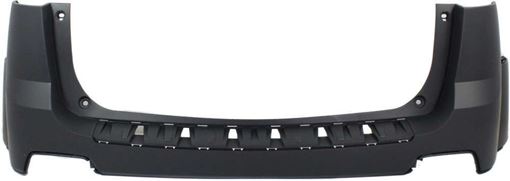 GMC Rear, Upper Bumper Cover-Primed, Plastic, Replacement REPG760103P
