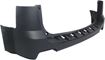 GMC Rear, Upper Bumper Cover-Primed, Plastic, Replacement REPG760103P