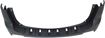 GMC Rear, Upper Bumper Cover-Primed, Plastic, Replacement REPG760103P