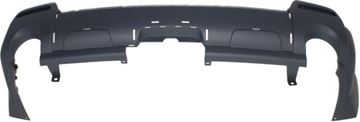 GMC Rear, Lower Bumper Cover-Textured, Plastic, Replacement REPG760108