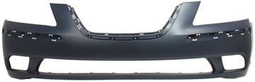 Hyundai Front Bumper Cover-Primed, Plastic, Replacement REPH010306PQ