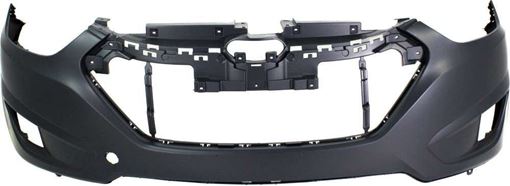 Hyundai Front Bumper Cover-Primed, Plastic, Replacement REPH010318PQ