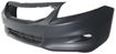 Bumper Cover, Accord 11-12 Front Bumper Cover, Primed, W/ Fog Light Holes, Coupe, Replacement REPH010320P