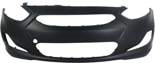 Hyundai Front Bumper Cover-Primed, Plastic, Replacement REPH010364PQ