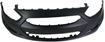 Hyundai Front Bumper Cover-Primed, Plastic, Replacement REPH010364PQ