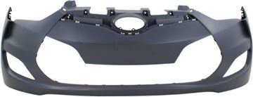 Hyundai Front Bumper Cover-Primed, Plastic, Replacement REPH010382P