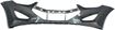 Hyundai Front Bumper Cover-Primed, Plastic, Replacement REPH010395P