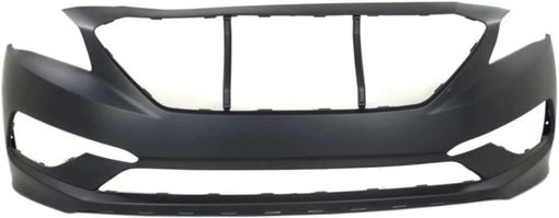 Hyundai Front Bumper Cover-Primed, Plastic, Replacement REPH010396P