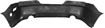 Honda Rear Bumper Cover-Primed, Plastic, Replacement REPH760104P