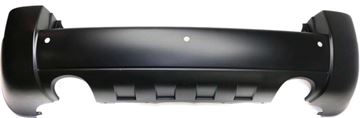 Hyundai Rear Bumper Cover-Primed, Plastic, Replacement REPH760109P