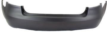 Hyundai Rear Bumper Cover-Primed, Plastic, Replacement REPH760110P