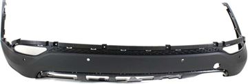 Hyundai Rear, Lower Bumper Cover-Primed, Plastic, Replacement REPH760135Q