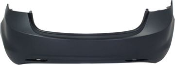 Hyundai Rear Bumper Cover-Primed, Plastic, Replacement REPH760143P
