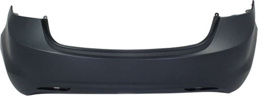 Hyundai Rear Bumper Cover-Primed, Plastic, Replacement REPH760143P