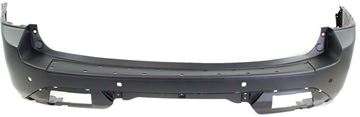 Honda Rear Bumper Cover-Primed, Plastic, Replacement REPH760145PQ