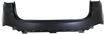 Hyundai Rear, Upper Bumper Cover-Primed, Plastic, Replacement REPH760146PQ