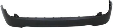 Hyundai Rear, Lower Bumper Cover-Textured, Plastic, Replacement REPH760147