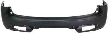 Honda Rear Bumper Cover-Primed, Plastic, Replacement REPH760149P