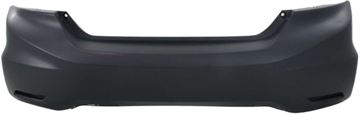 Honda Rear, Upper Bumper Cover-Primed, Plastic, Replacement REPH760150P