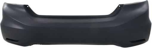 Honda Rear, Upper Bumper Cover-Primed, Plastic, Replacement REPH760150P