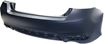 Honda Rear Bumper Cover-Primed, Plastic, Replacement REPH760153P