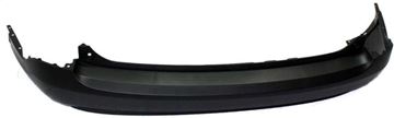 Honda Rear, Lower Bumper Cover-Textured, Plastic, Replacement REPH760166Q