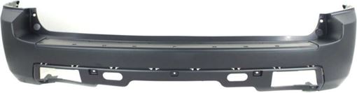 Honda Rear Bumper Cover-Primed, Plastic, Replacement REPH760187PQ