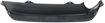 Honda Rear, Lower Bumper Cover-Textured, Plastic, Replacement REPH760191