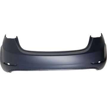 Hyundai Rear Bumper Cover-Primed, Plastic, Replacement REPH760192PQ