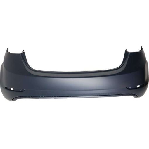 Hyundai Rear Bumper Cover-Primed, Plastic, Replacement REPH760192PQ