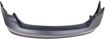 Hyundai Rear, Upper Bumper Cover-Primed, Plastic, Replacement REPH760199P