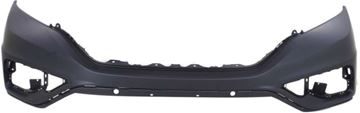 Honda Front, Upper Bumper Cover-Primed, Plastic, Replacement REPHD010301P
