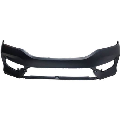 Bumper Cover, Accord 16-17 Front Bumper Cover, Primed, W/O Pas Holes, (Exc. Hybrid Model), Sedan - Capa, Replacement REPHD010305PQ