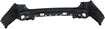Honda Rear, Upper Bumper Cover-Primed, Plastic, Replacement REPHD760101PQ